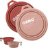 Large Collapsible Dog Bowls, (2 Pack 27oz/800ml) Premium Silicone Portable Travel Water Food Foldable Bowls Pet Feeding Bowl for Outdoor Camping H...